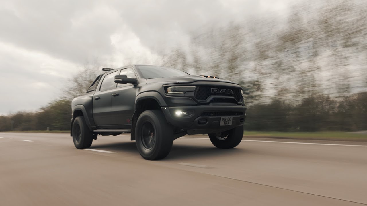 Modified! DODGE RAM TRX IN THE UK | 4K
