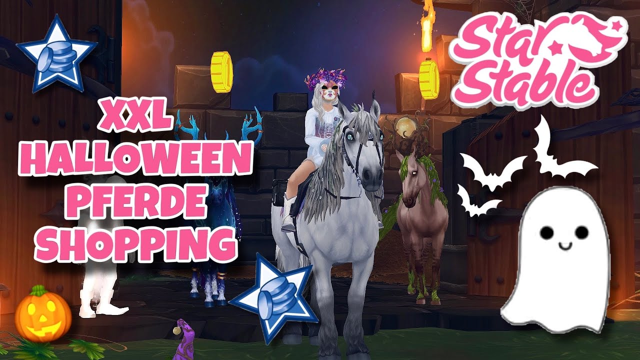 XXL Halloween Pferde & CO. SHOPPING SPREE🛍️🐴 // Star Stable Online