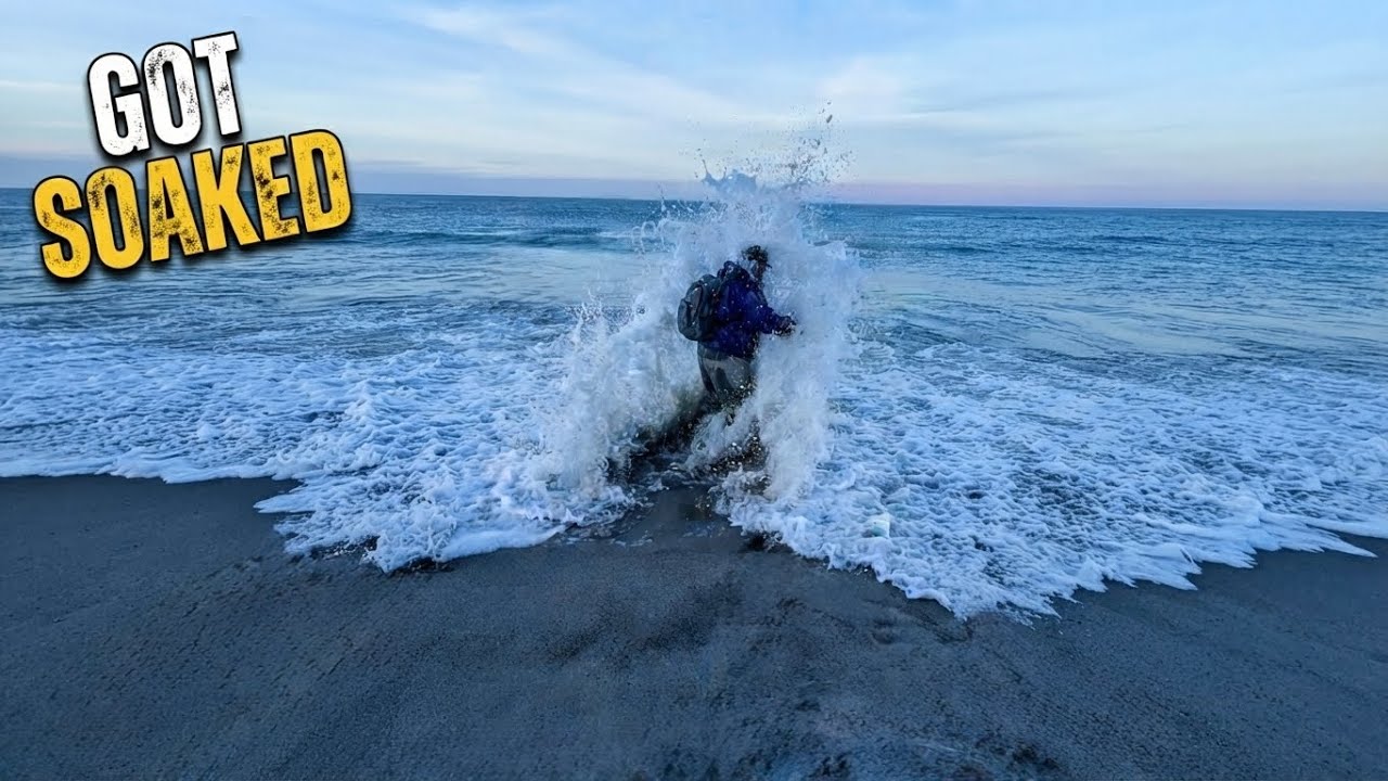 HIT BY A WAVE!
