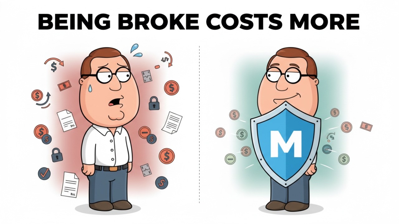 The Math of Being Broke: Why You Pay Double for Everything | Wealth Mindset