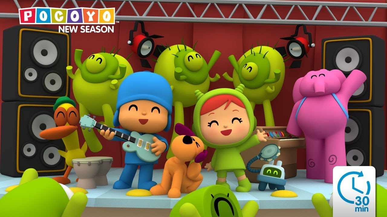 Pocoyo's Musical Special [30 minutes] | Pocoyo English | Cartoons for Kids