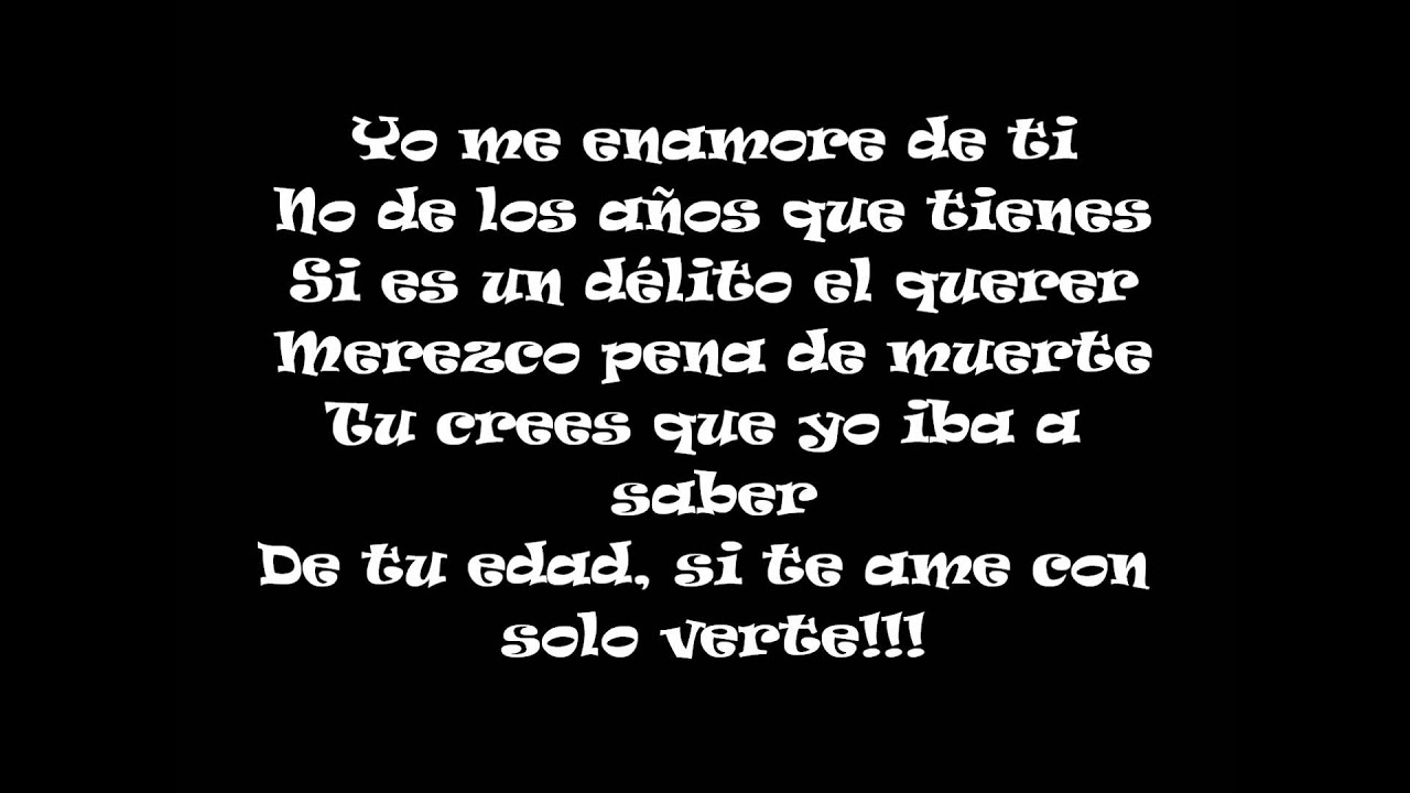 las edades roberto tapia letra