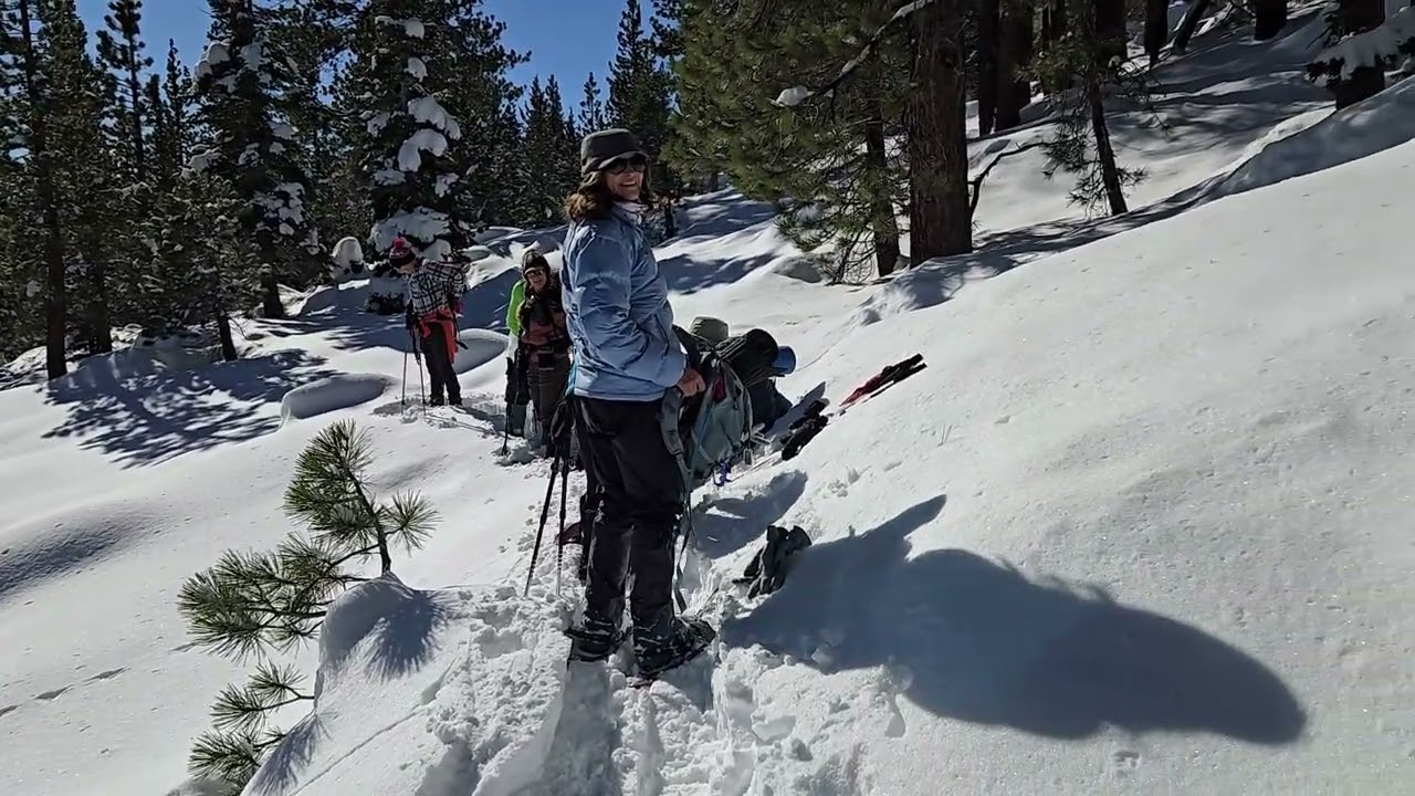 Snowshoe Luther Pass to Scott Lake 01 09 26