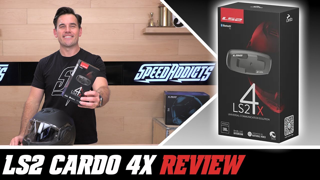 Обзор Bluetooth-гарнитуры LS2 Cardo 4X на SpeedAddicts.com