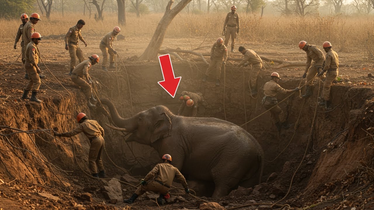 Man Risks Life to Save Elephant From Drought &mdash; Then Something Unbelievable Happened