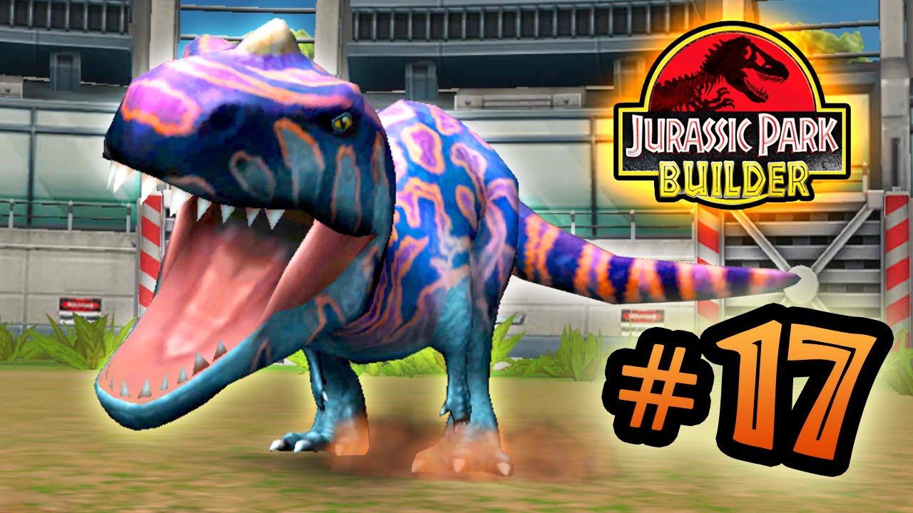 Jurassic Park Builder: JURASSIC Tournament: Part 17 Rajasaurus! HD