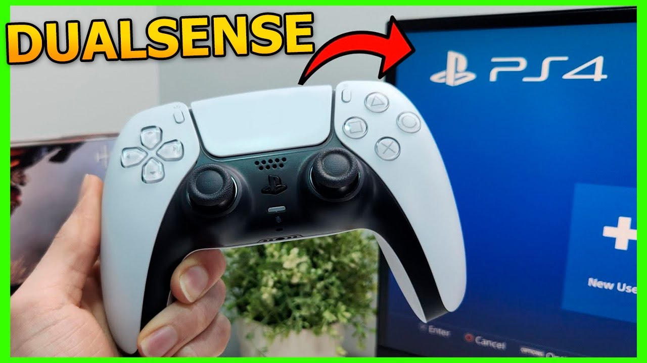 CÓMO USAR el MANDO de PS5 en una PS4 🎮 Conectar el DualSense a otras consolas