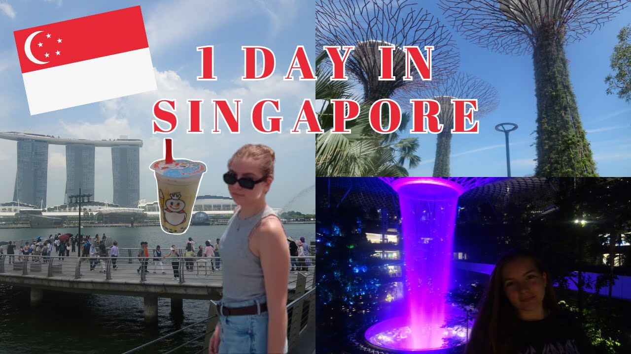 🌆 1 ДЕН В СИНГАПУР 🇸🇬 | Marina Bay, Gardens by the Bay, Jewel Changi ✨