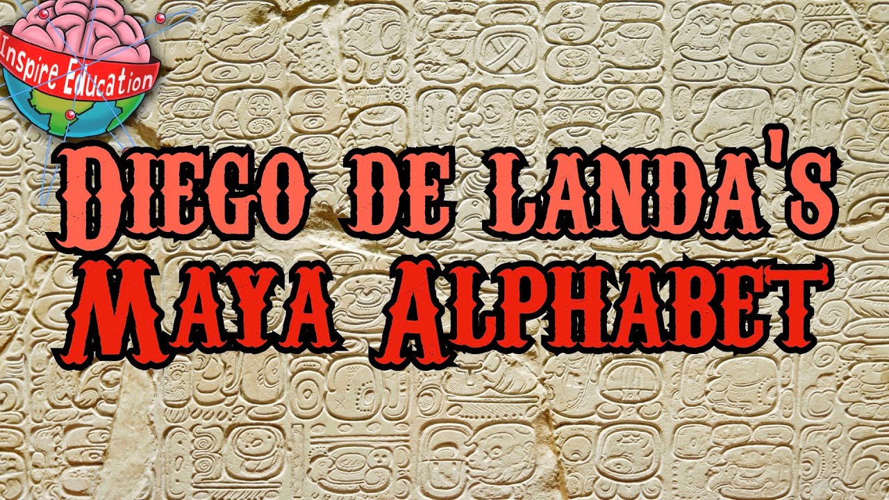 The Maya: Alphabet Glyphs
