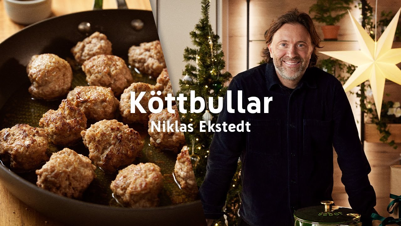Köttbullar - julklassiker av Niklas Ekstedt