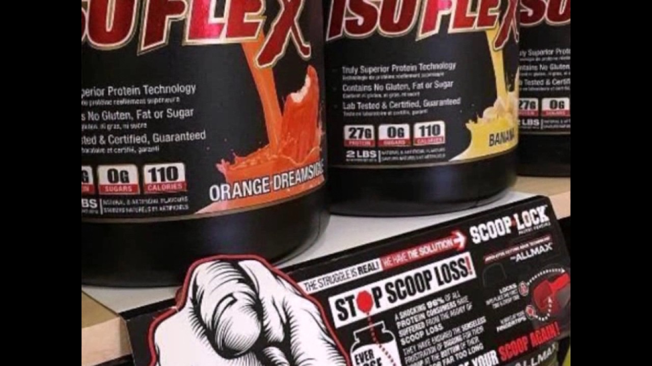 Allmax Isoflex Whey Isolate Protein - HERC'S Nutrition Brampton