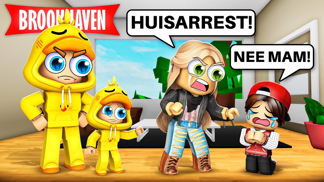 Baby Dennus Werd GEPEST, Dus Ik BEL Zijn MOEDER! (Roblox)