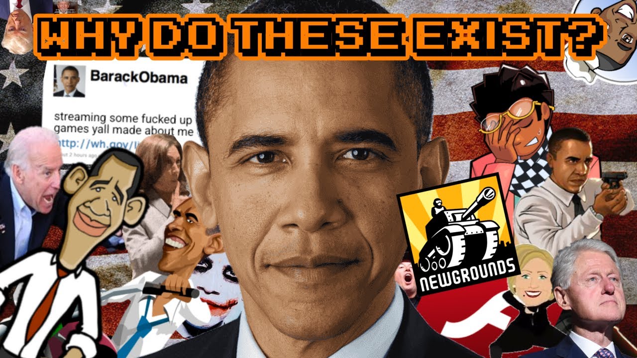 The Weird World of Obama Flash Games