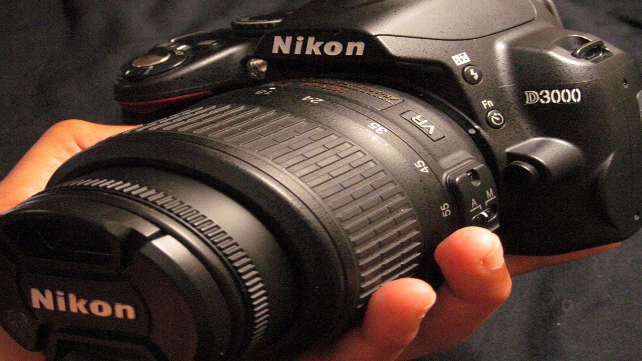 Nikon D3000 DSLR Camera Review and Test!