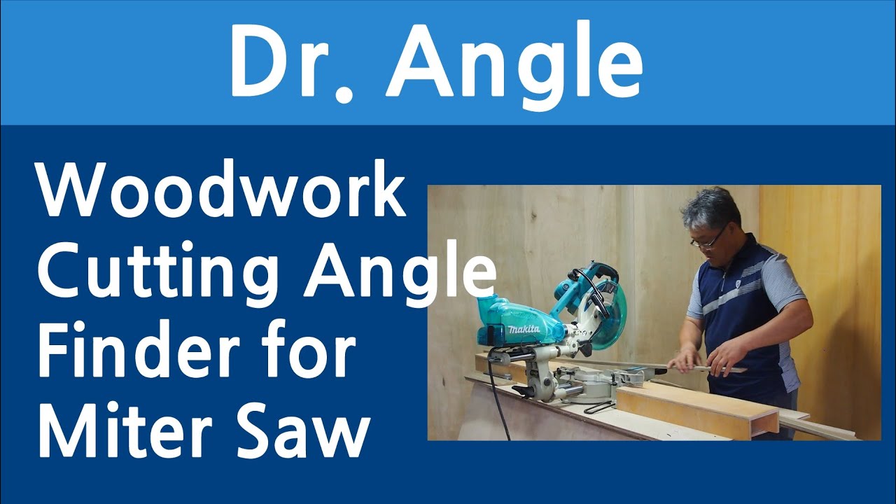 [Dr.Angle] Introducing EASY Woodwork Cutting Angle Finder for Compound Miter Saw