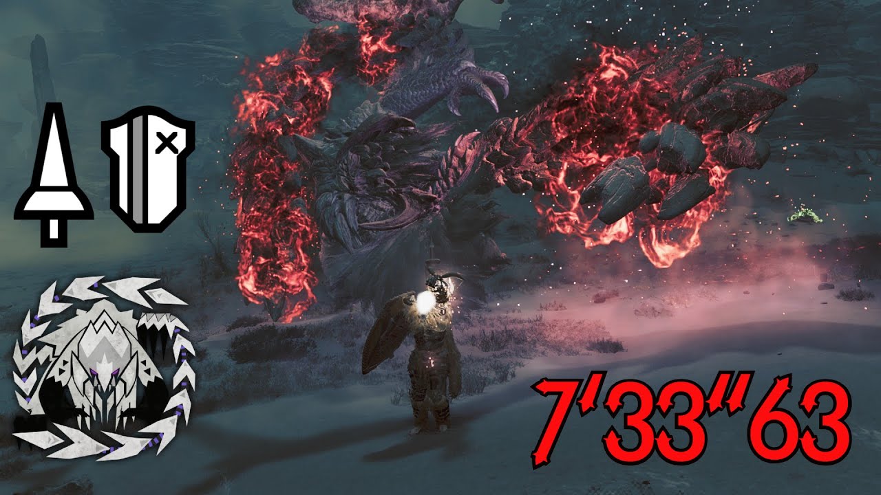 現在正是復權的時刻 鎖刃龍 長槍solo 捕獲 | Arkveld Lance Solo 7'33
