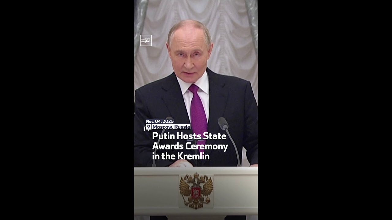 Putin Hosts State Awards Ceremony in the Kremlin