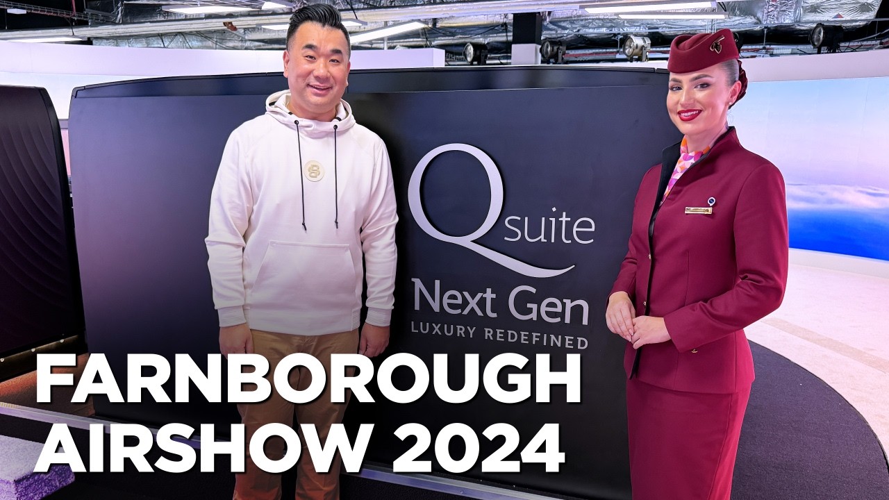 Qatar Airways Next Gen QSuite - Best of Farnborough Airshow 2024