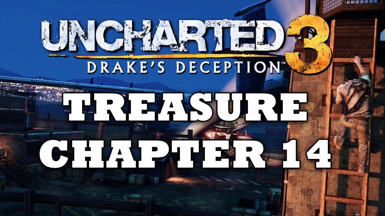 Uncharted 3 Treasure Locations: Chapter 14 [HD]