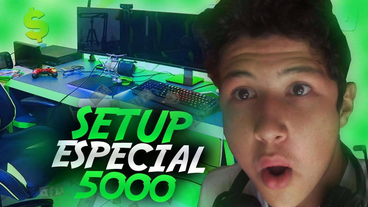 MI SETUP ESPECIAL 5000 SUSCRIPTORES
