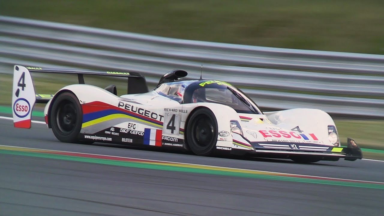 1993 Peugeot 905 Evo 1 Bis - SCREAMING 12.500 RPM V10 Group C Car! - Spa Classic 2025 & 2024!