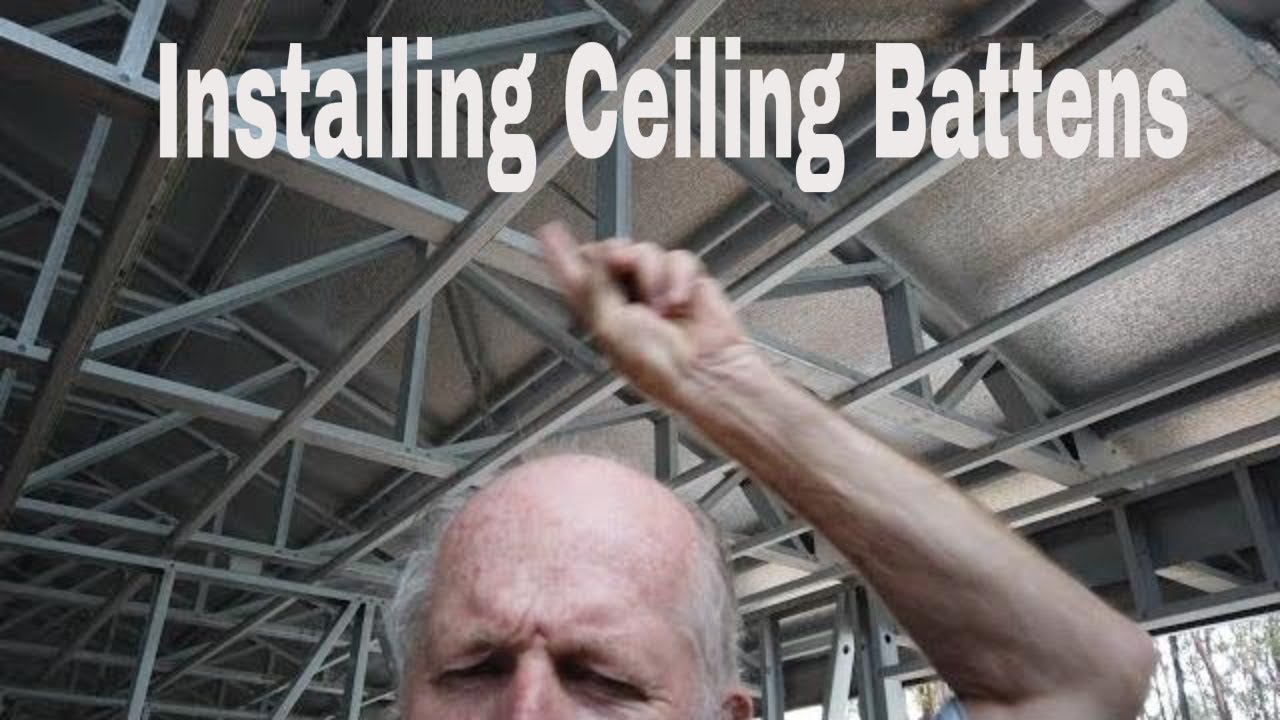 Installing Ceiling Battens
