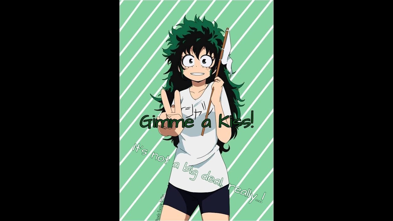 Gimme a Kiss! (F4A) (ASMR) (Female Izuku Midoriya/Deku)
