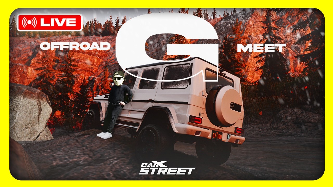 🔴POSLEDNÝ ZIMNÝ 𝗚 MEET! ❄️ CAR X STREET 🚗 NAŽIVO!