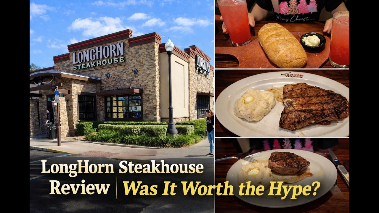 LongHorn Steakhouse Review | Was It Worth the Hype? 🤠🥩