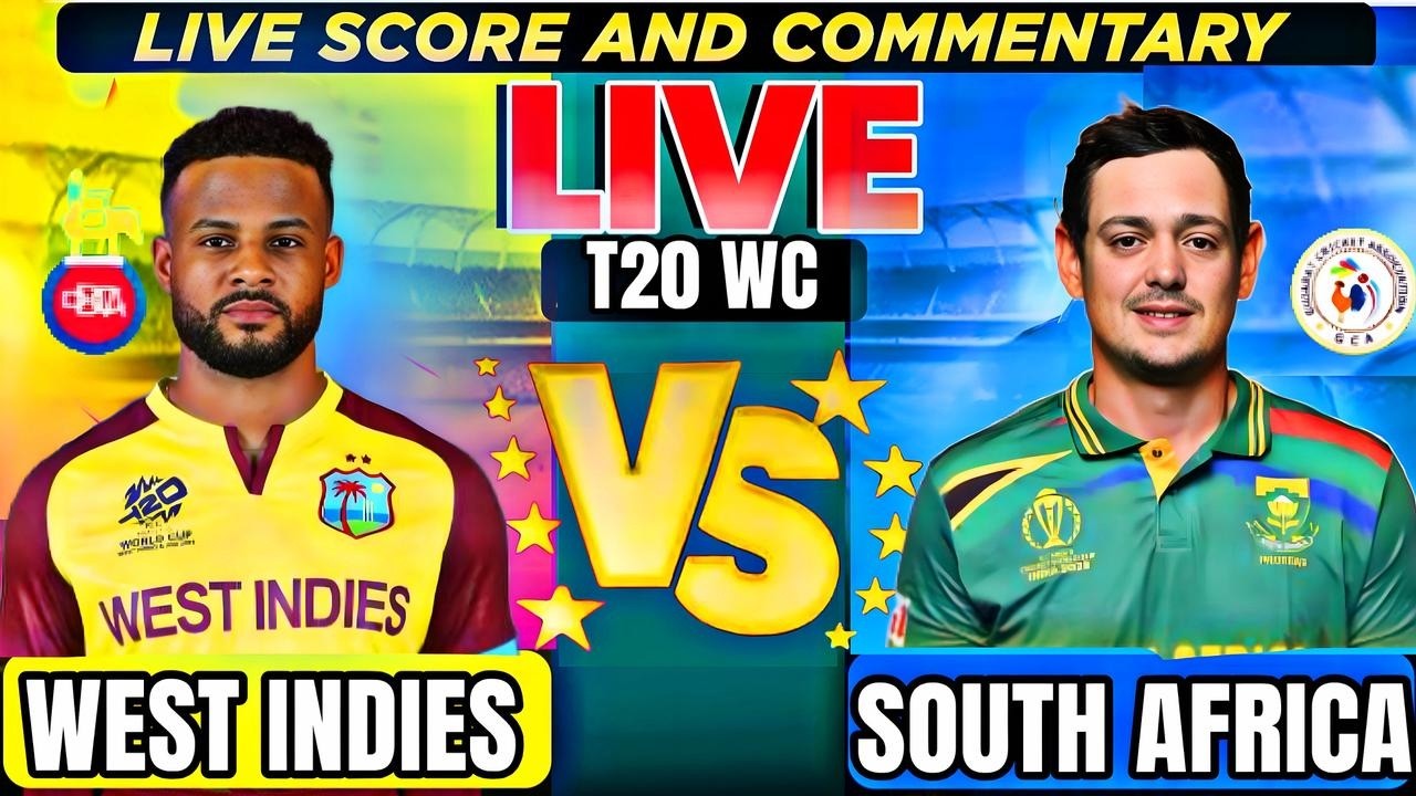 SA vs WI 47th T20 Match, Live Cricket Match Today | South Africa vs West Indies Live Cricket Score
