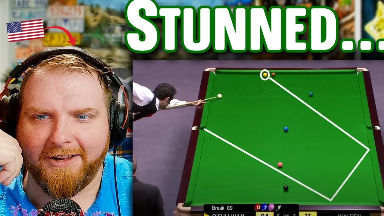 American Reacts to Impossible Moments in Snooker!