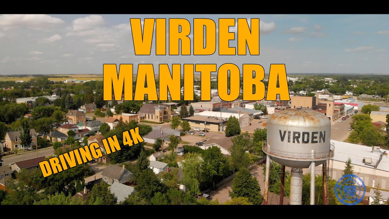 Virden Manitoba   Driving 4K