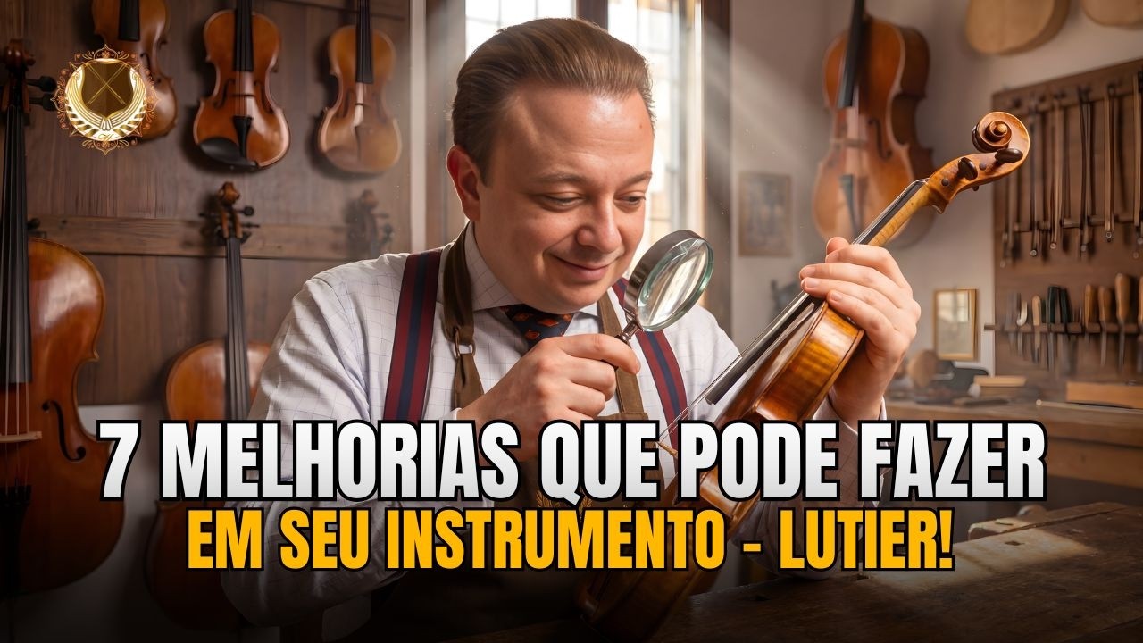 7 MELHORIAS QUE PODE FAZER EM SEU INSTRUMENTO - LUTIER!