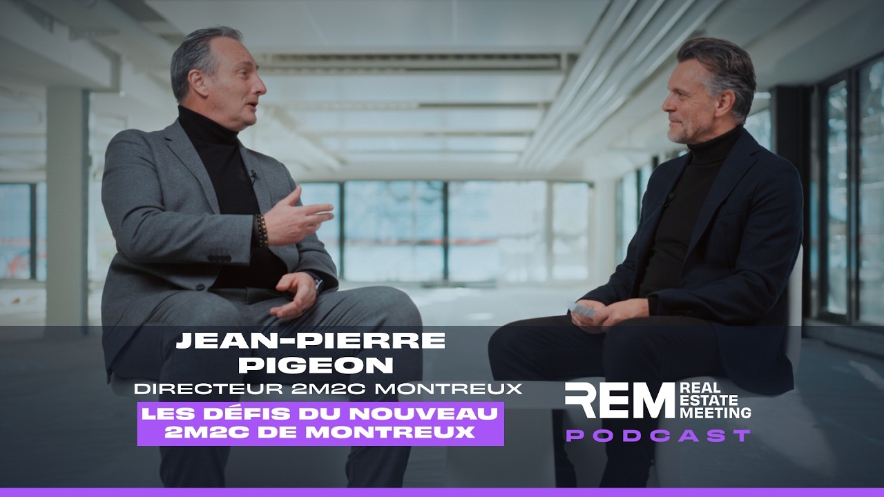 REM Podcast : Jean-Pierre Pigeon, Découvrez le projet 2m2c à Montreux
