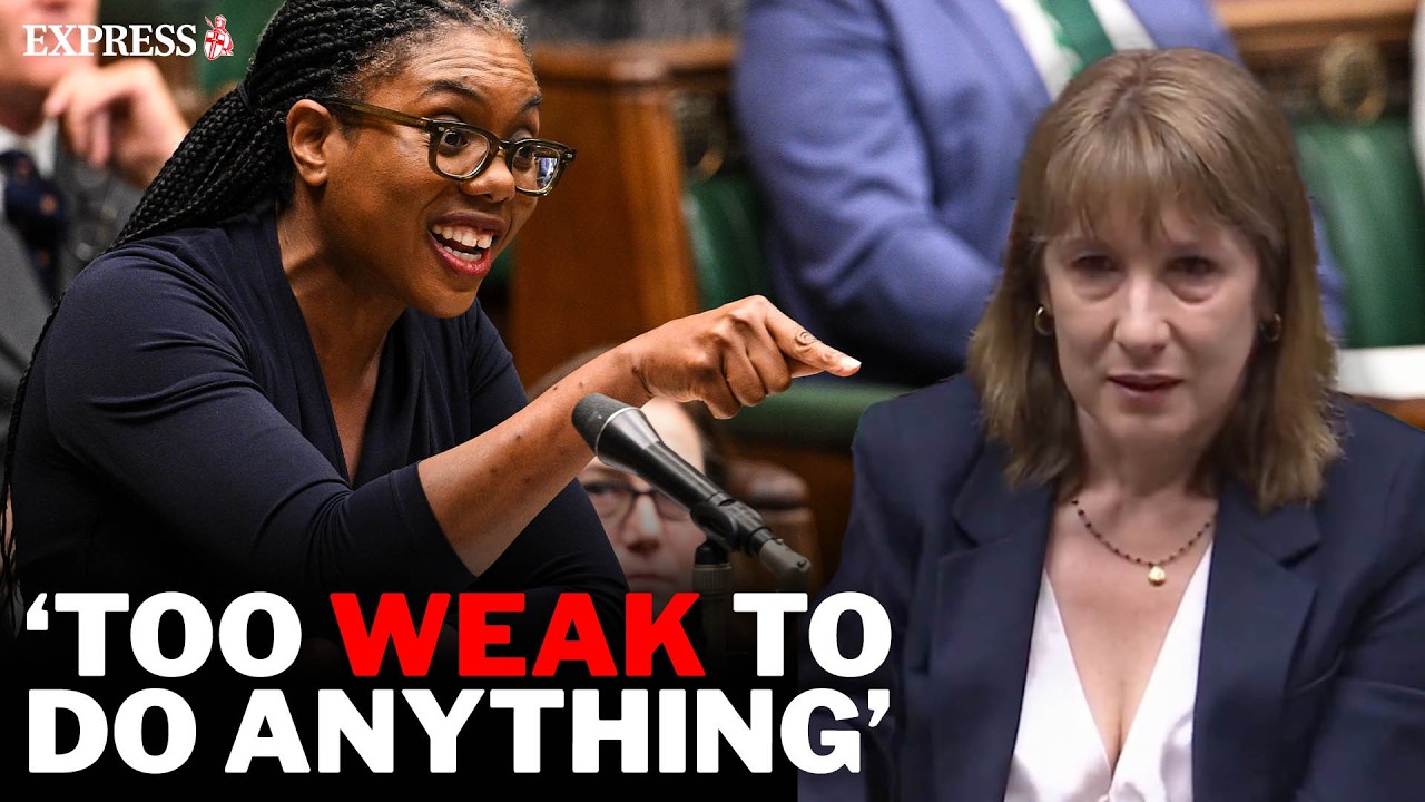 Starmer completely RATTLED as heated PMQs clash has Rachel Reeves in tears