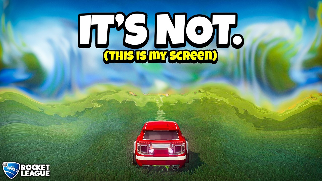 Rocket League, но нужно делать вид, что всё в порядке.
