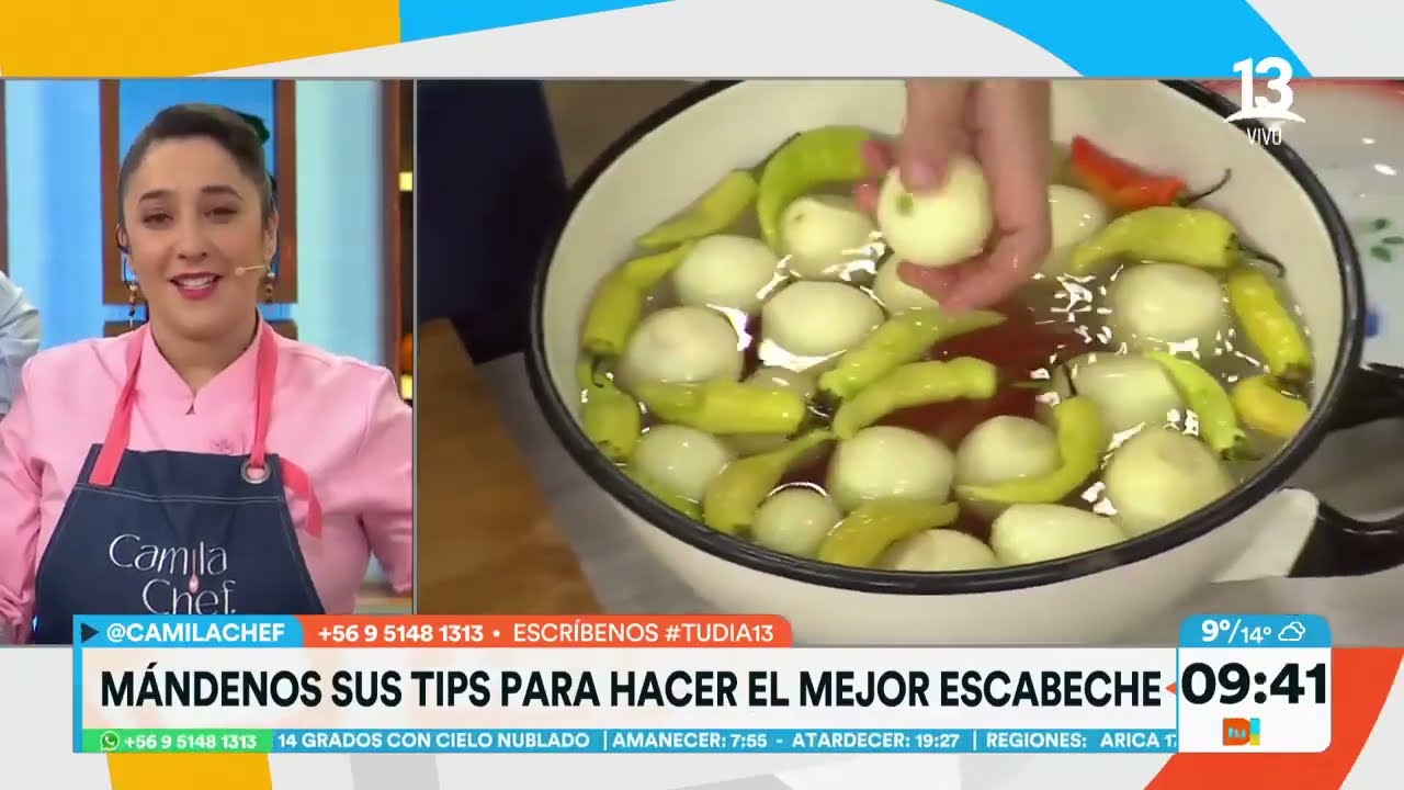 Repe ense&ntilde;a a preparar aj&iacute; y cebolla en escabeche. Tu D&iacute;a, Canal 13