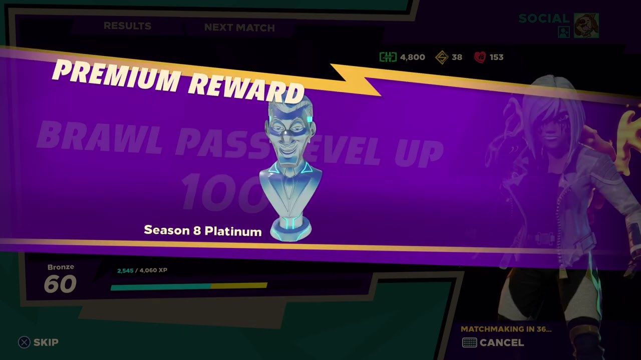Knockout City Brawl Pass Level 100