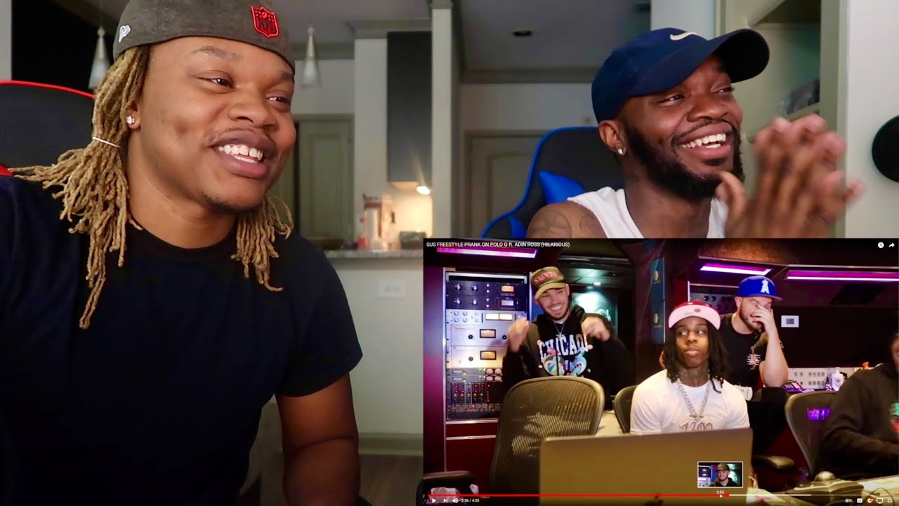 ZIAS & ADIN PRANK POLO G w/ SUS FREESTYLE! - REACTION