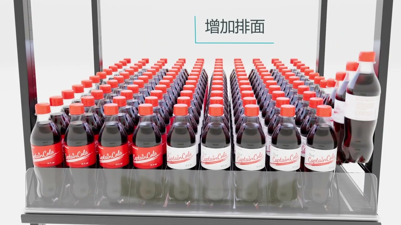 Bruegmann FlexRoller™：自动前置的领导者 - 显著改善货架组织