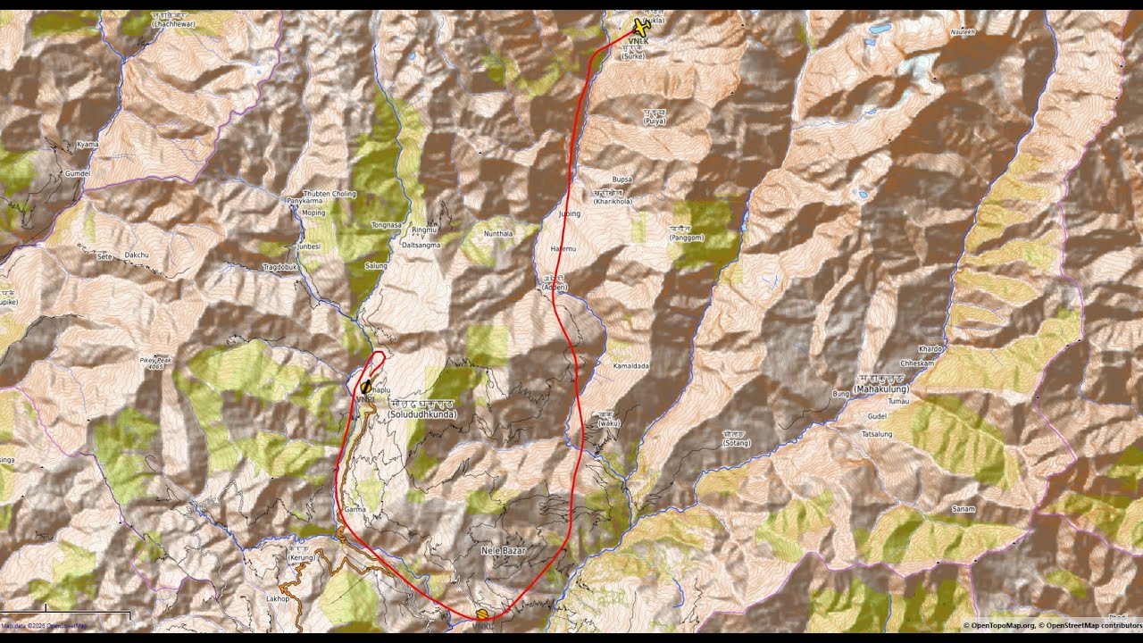 35. Пхаплу - Лукла. VNPL - VNLK. MSFS2020 (VR)
