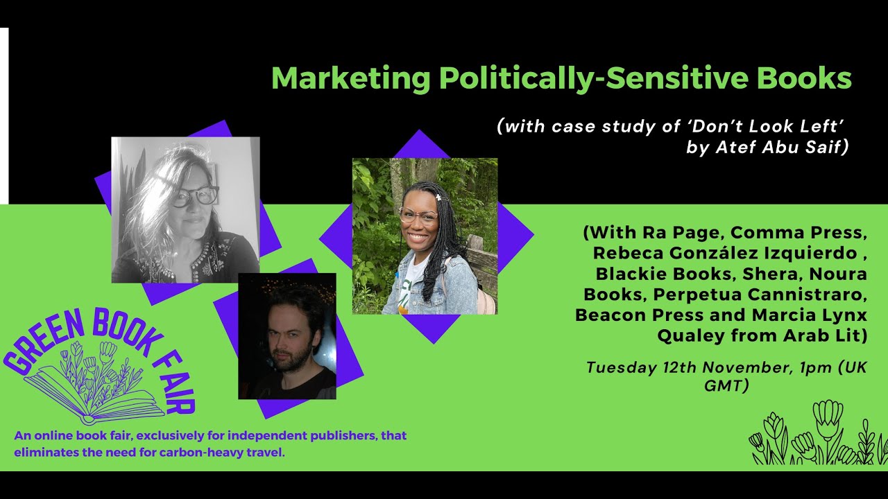 Marketing Politically-Sensitive Books (Green Book Fair 2024)