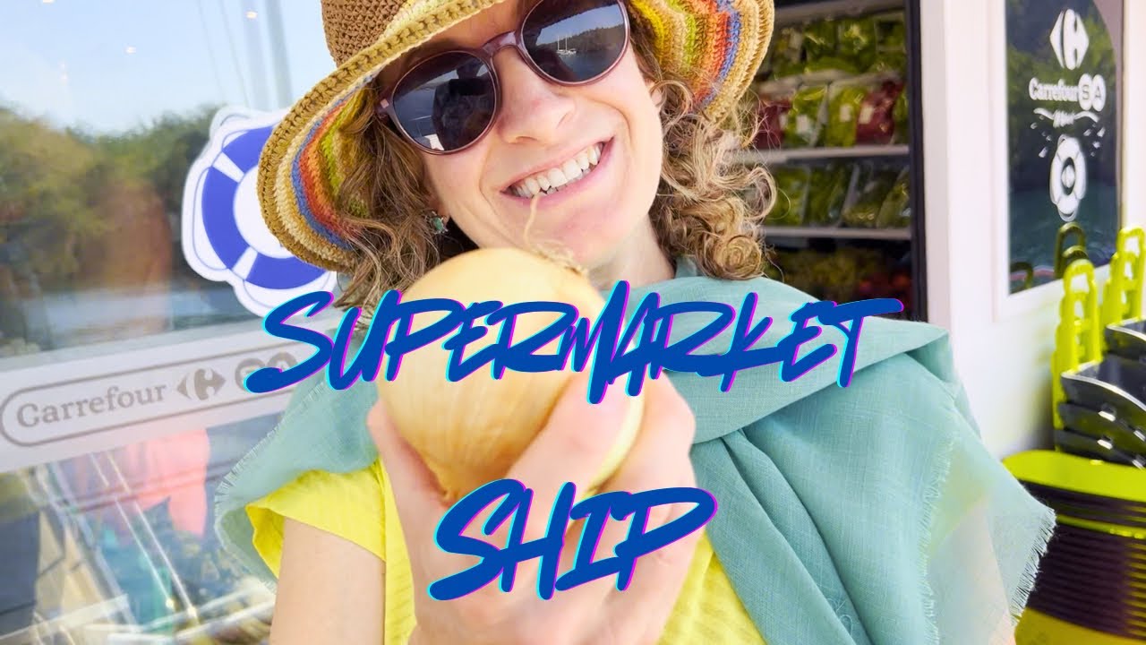 Supermarket ship for yachts in Turkey!