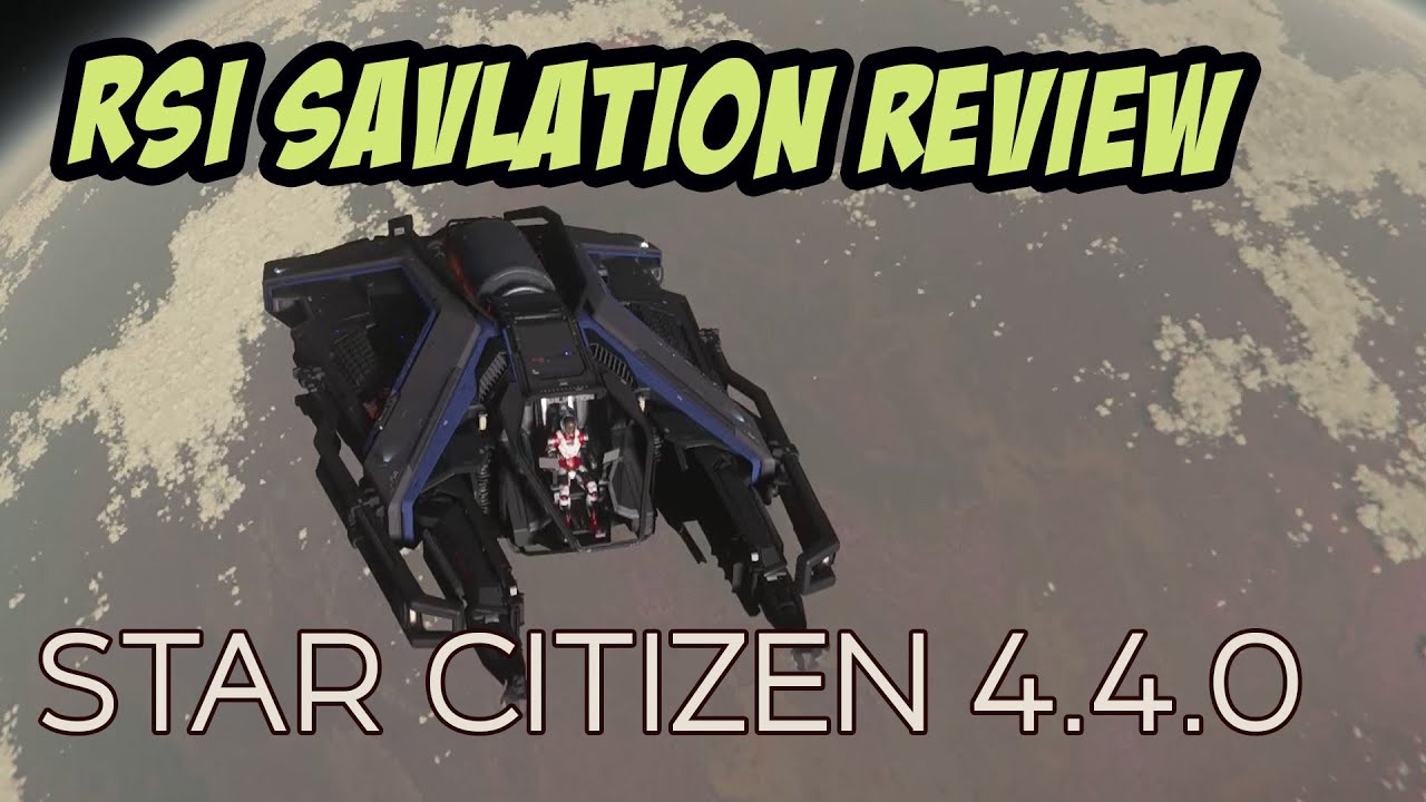 RSI Salvation Ship Review And Test Drive | Star Citizen 4.4.0
