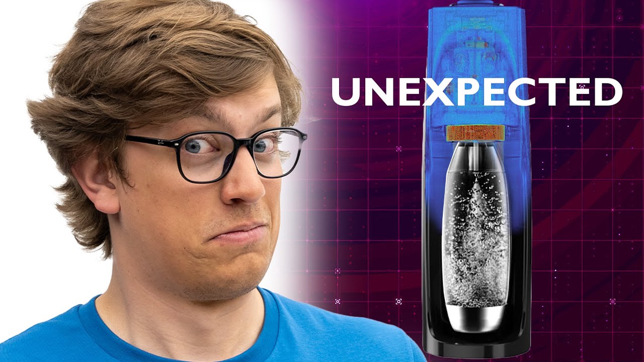 Внутри аппарата SodaStream: компьютерная томография аппарата, работающего под давлением.