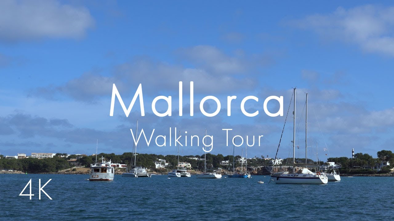 Mallorca | Portocolom | Spain | Midday Walk | 4K