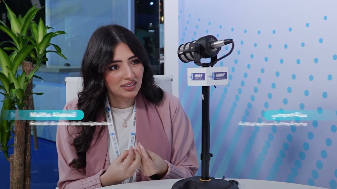 Podcast with Maitha Al Awadi, Emirati director and scriptwriter, at the Knowledge Summit 2025
