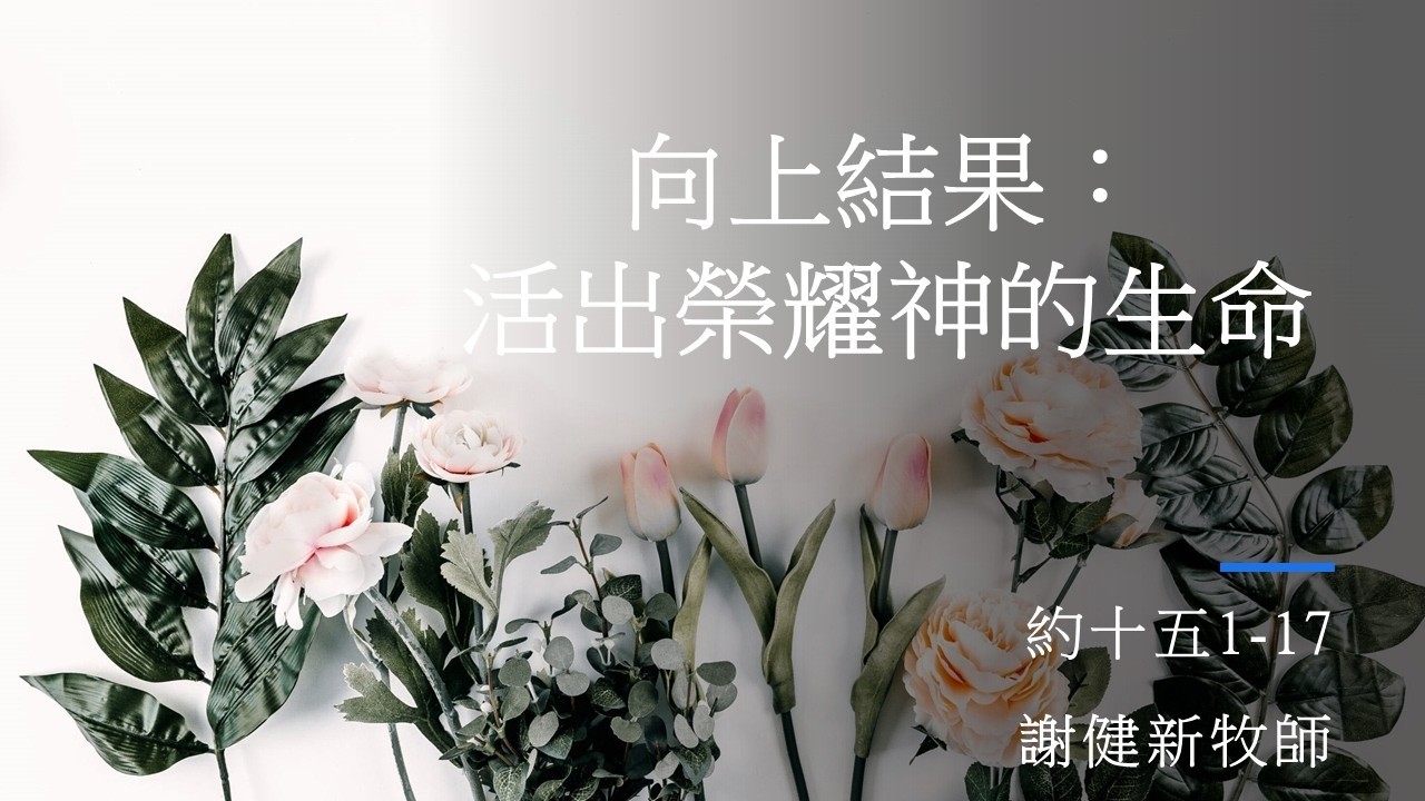 20260215 向上结果ー活出荣耀神的生命  (粵國雙語)