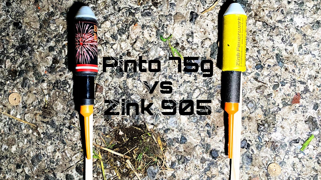 ZINK 905 vs PINTO 75g Rakete😱