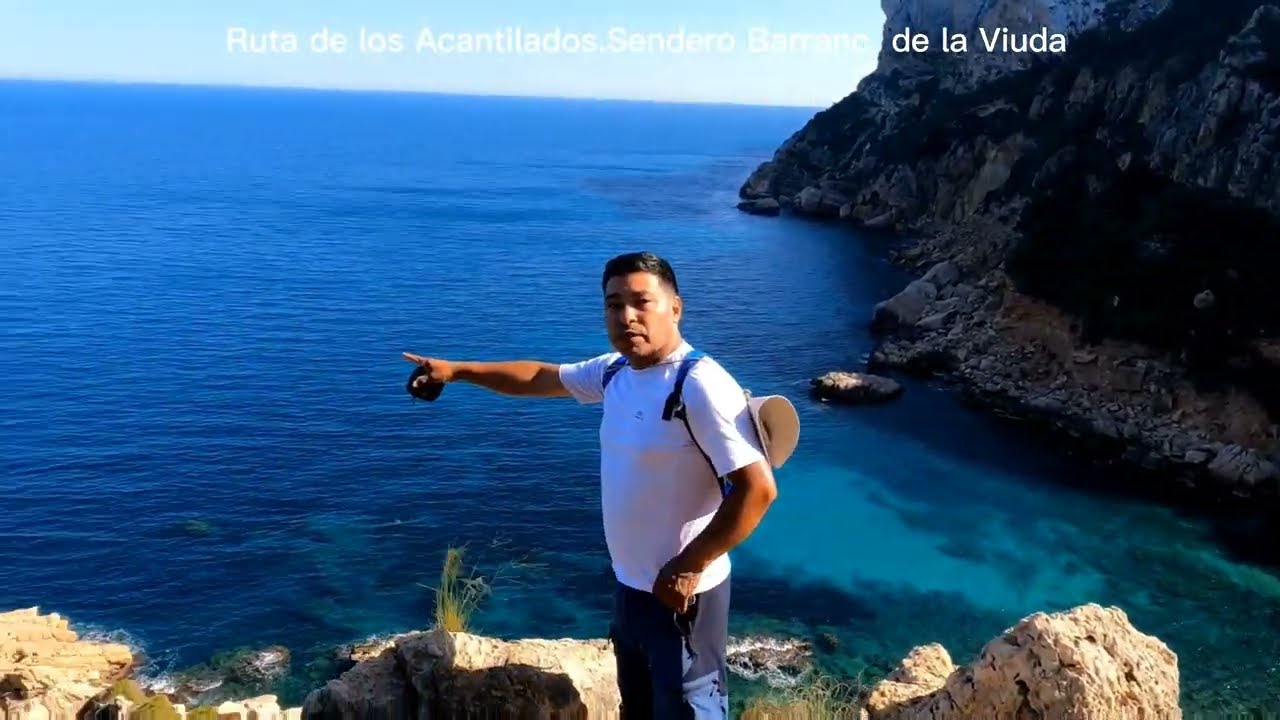 Barranco de la Viuda. Ruta de los Acantilados en Alicante. pueblo de Moraing. Rodri. M.